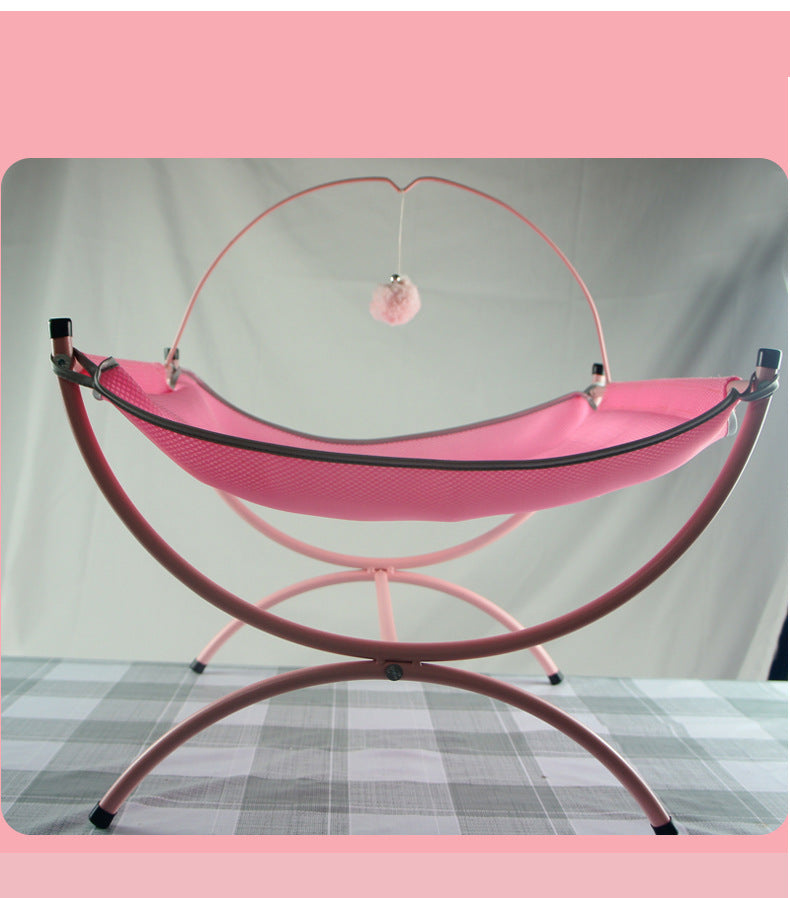 Four Seasons Universal Cat Recliner Hammock pink metal frame Sell My Stuff on Tampa Home & Garden Store