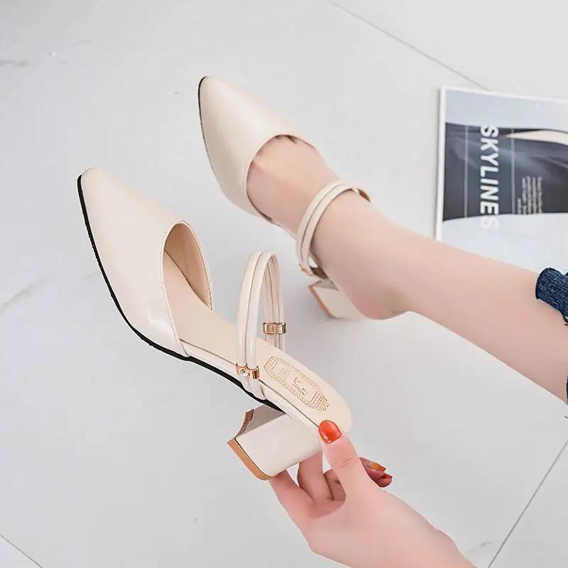 Summer Gentle Thick Heel Sandals for Women