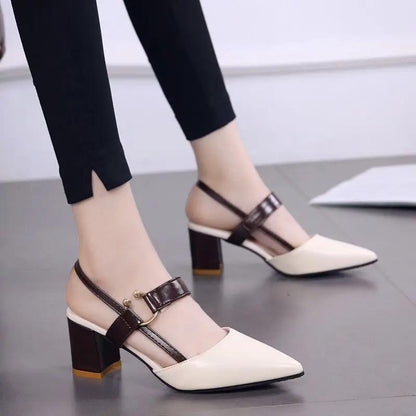 Summer Gentle Thick Heel Sandals for Women