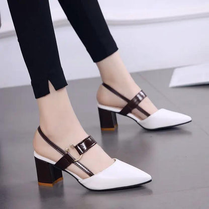 Summer Gentle Thick Heel Sandals for Women
