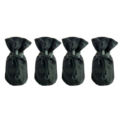 Pet Dog Shoes Four Seasons booties Pet Zen, soft-bottom non-slip black 4-pack on Tampa Home & Garden Store