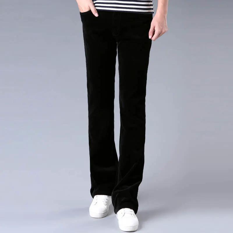 Korean Style Stretch Slim Flared Pants for Women