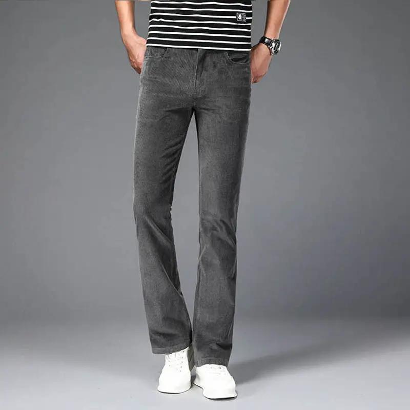 Korean Style Stretch Slim Flared Pants for Women