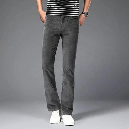 Korean Style Stretch Slim Flared Pants for Women