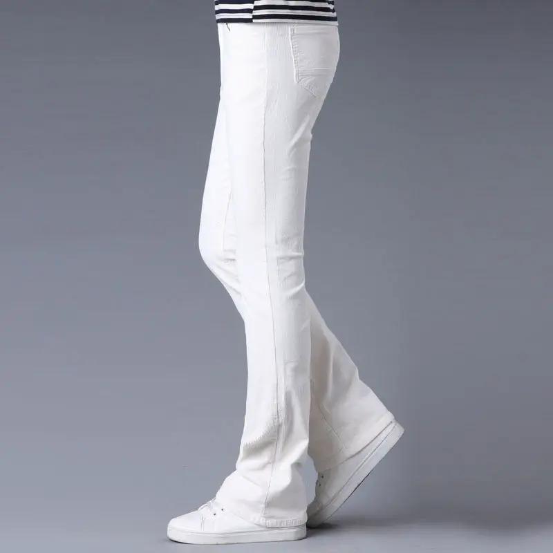Korean Style Stretch Slim Flared Pants for Women