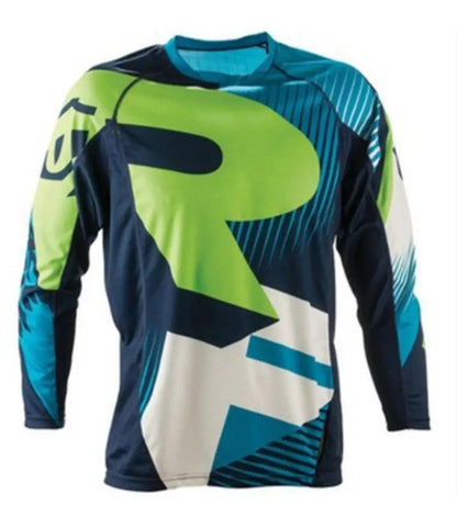Summer Sweat-Wicking Mountain Bike Racing Jersey