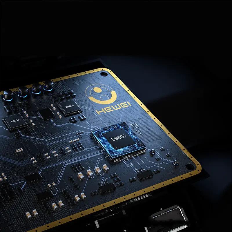 Car wireless charger module with gold-edged PCB and blue D9620 chipset, FLIPSTYLEZLLC branding on Tampa Home & Garden Store