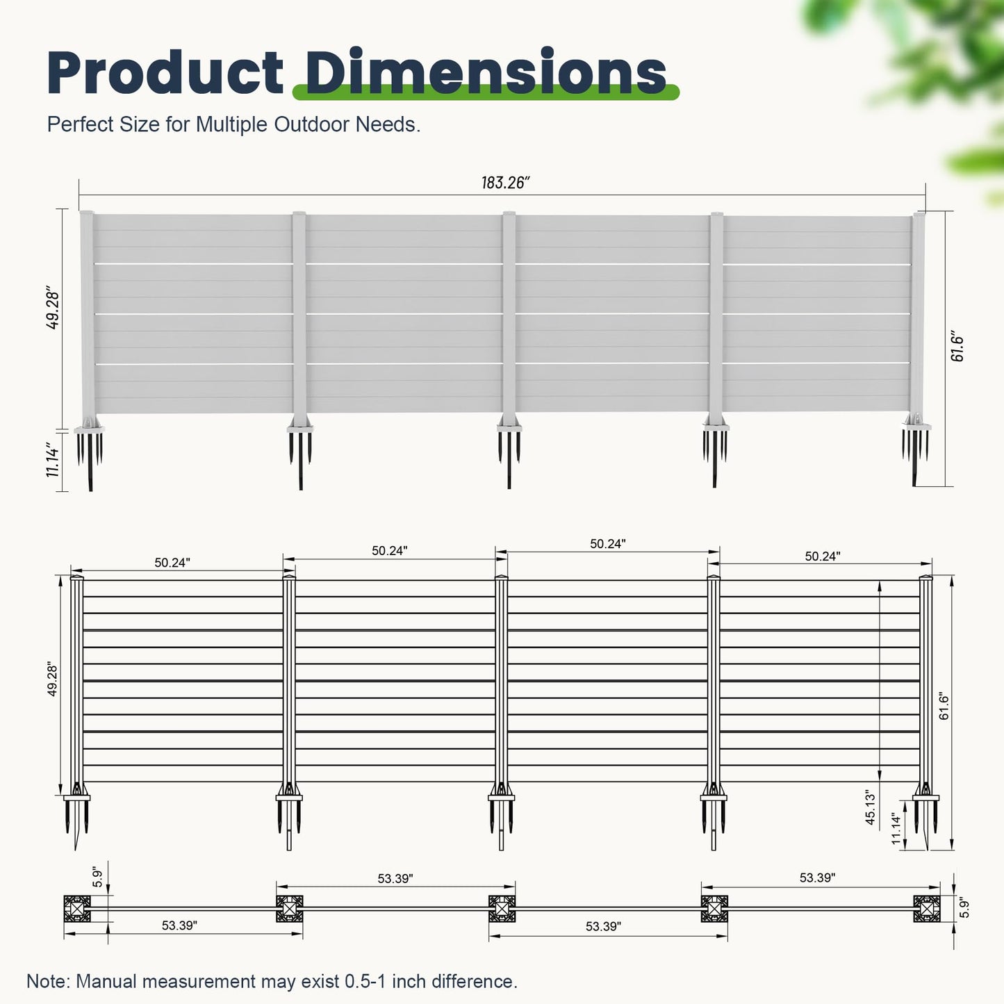 Durable Vinyl Fence and the Outdoor Privacy Screen