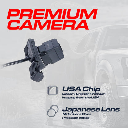 Master Tailgaters Infiniti QX56 OEM backup camera, black plastic housing, OE part 28442-7S110 on Tampa Home & Garden Store