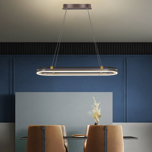 Dining Room Chandelier Modern Creative Personality Art Table Bar Long Chandelier - Tampa Home & Garden Store