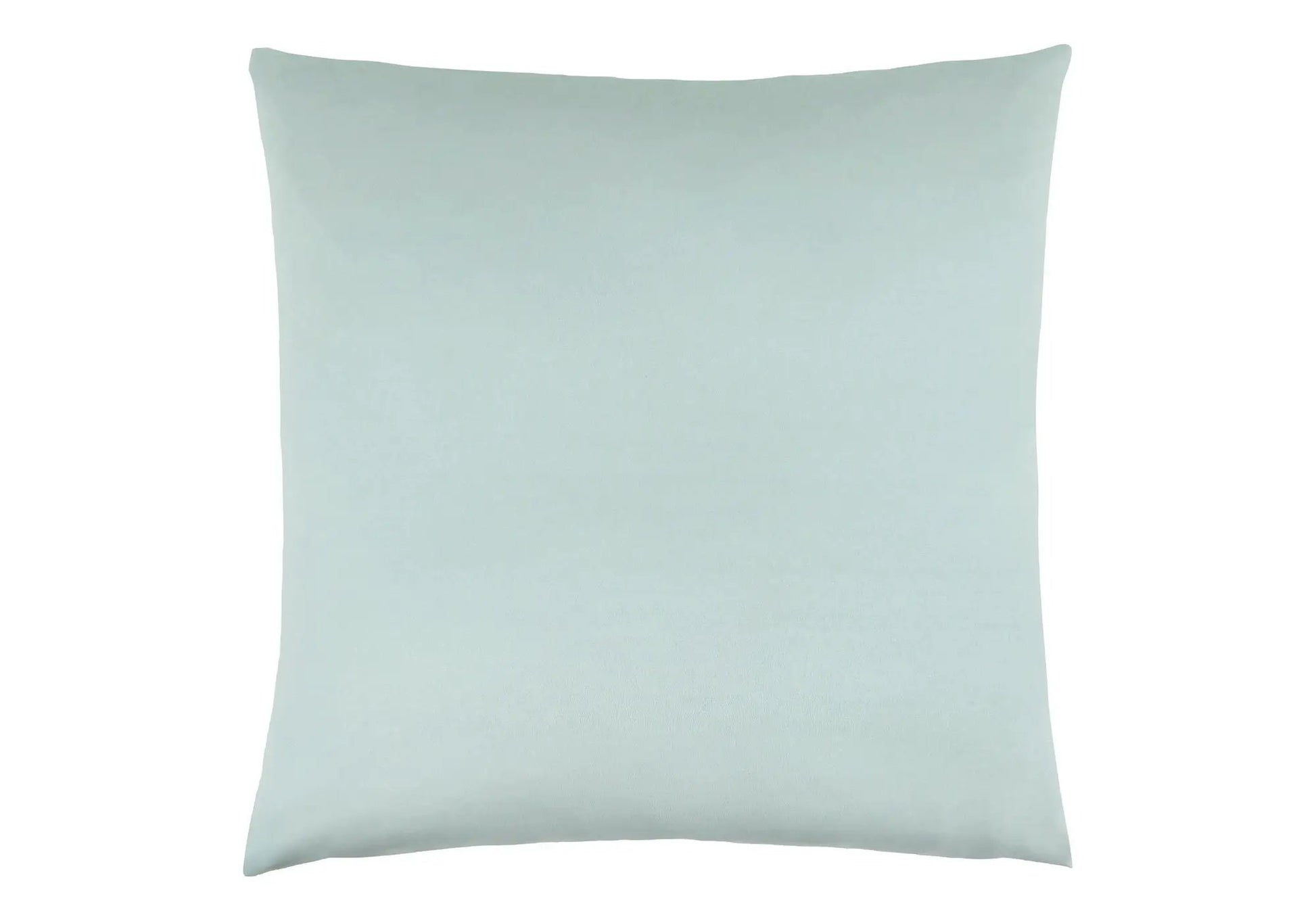 Square light-blue decorative throw pillow with insert included for a hypoallergenic, modern look on Tampa Home & Garden Store