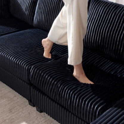 U Shaped Convertible Sofa Four Seater Lounge