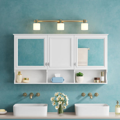 Wall Mounted Mirror and Medicine Cabinet