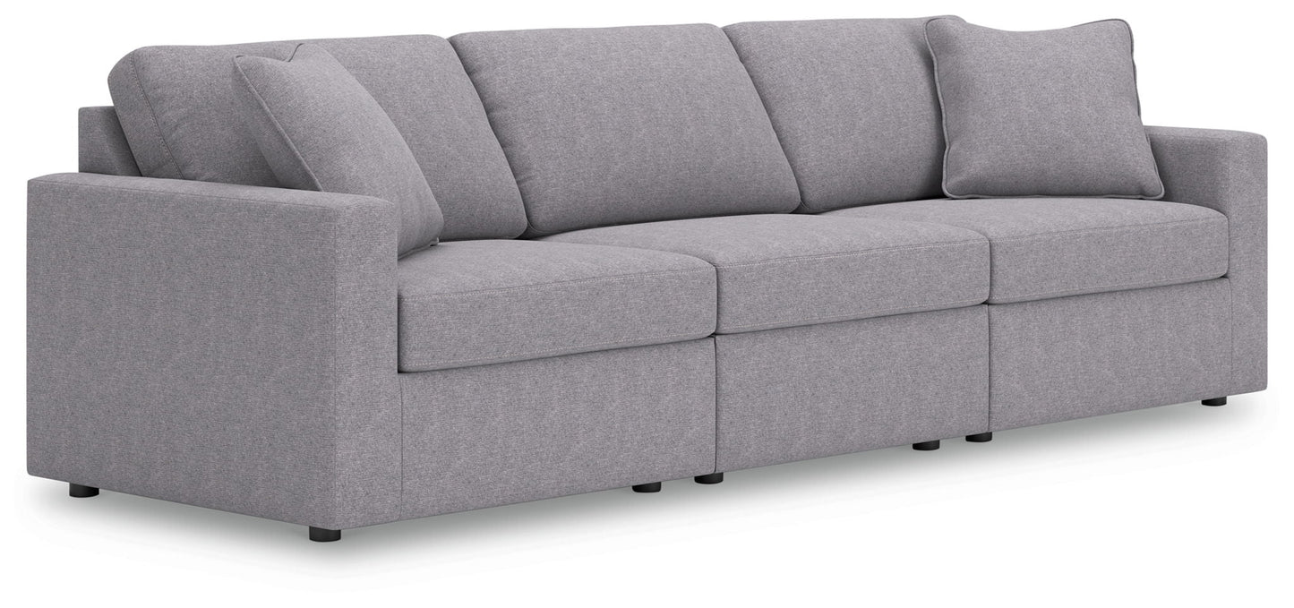 Modmax Sectional in Granite Performance Fabric