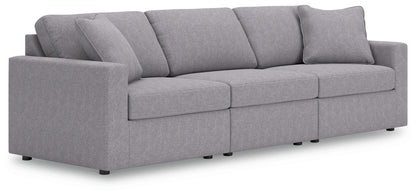 Modmax Sectional in Granite Performance Fabric
