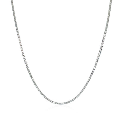 14k white gold Franco chain necklace 0.9mm Bids.com on Tampa Home & Garden Store