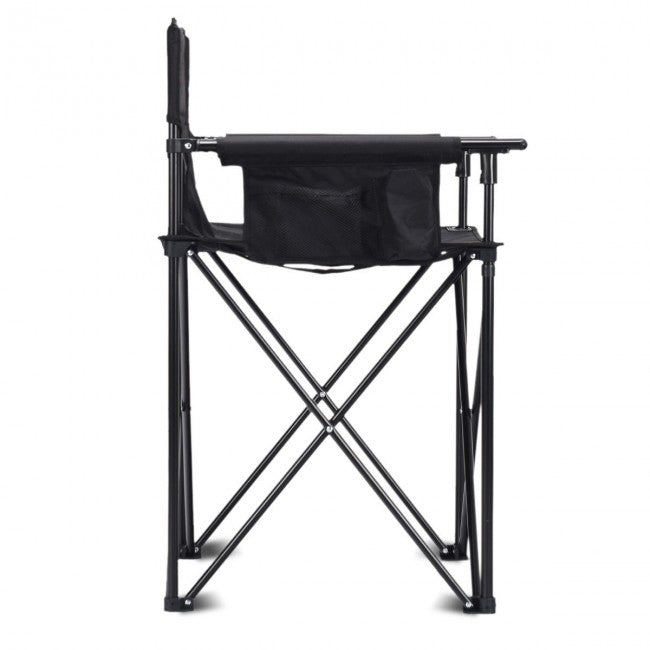 Portable 38 inch oversized camping folding chair by GemGear with mesh pocket on Tampa Home & Garden Store