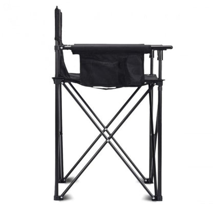 Portable 38 inch oversized camping folding chair by GemGear with mesh pocket on Tampa Home & Garden Store