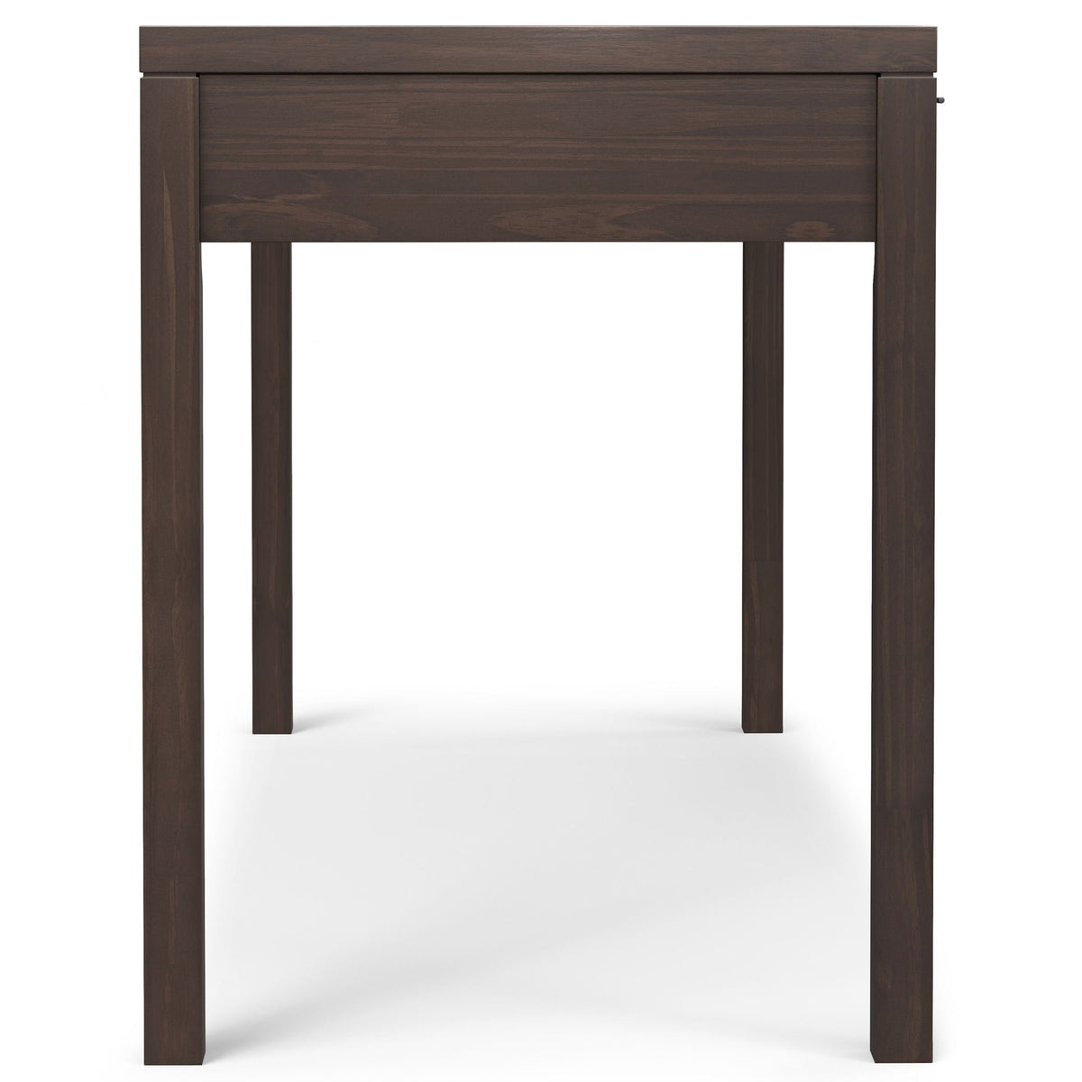 Handcrafted solid wood writing desk with a multi-drawer in dark espresso HouseOfZazla on Tampa Home & Garden Store