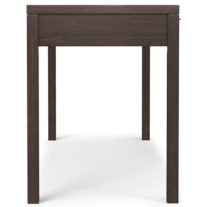 Handcrafted solid wood writing desk with a multi-drawer in dark espresso HouseOfZazla on Tampa Home & Garden Store
