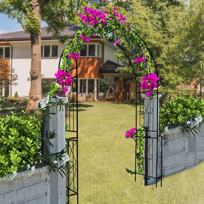 Metal Garden Arch Trellis for Climbing Roses