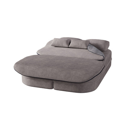 Foldable Sofa Bed with a Multi Functional Blanket