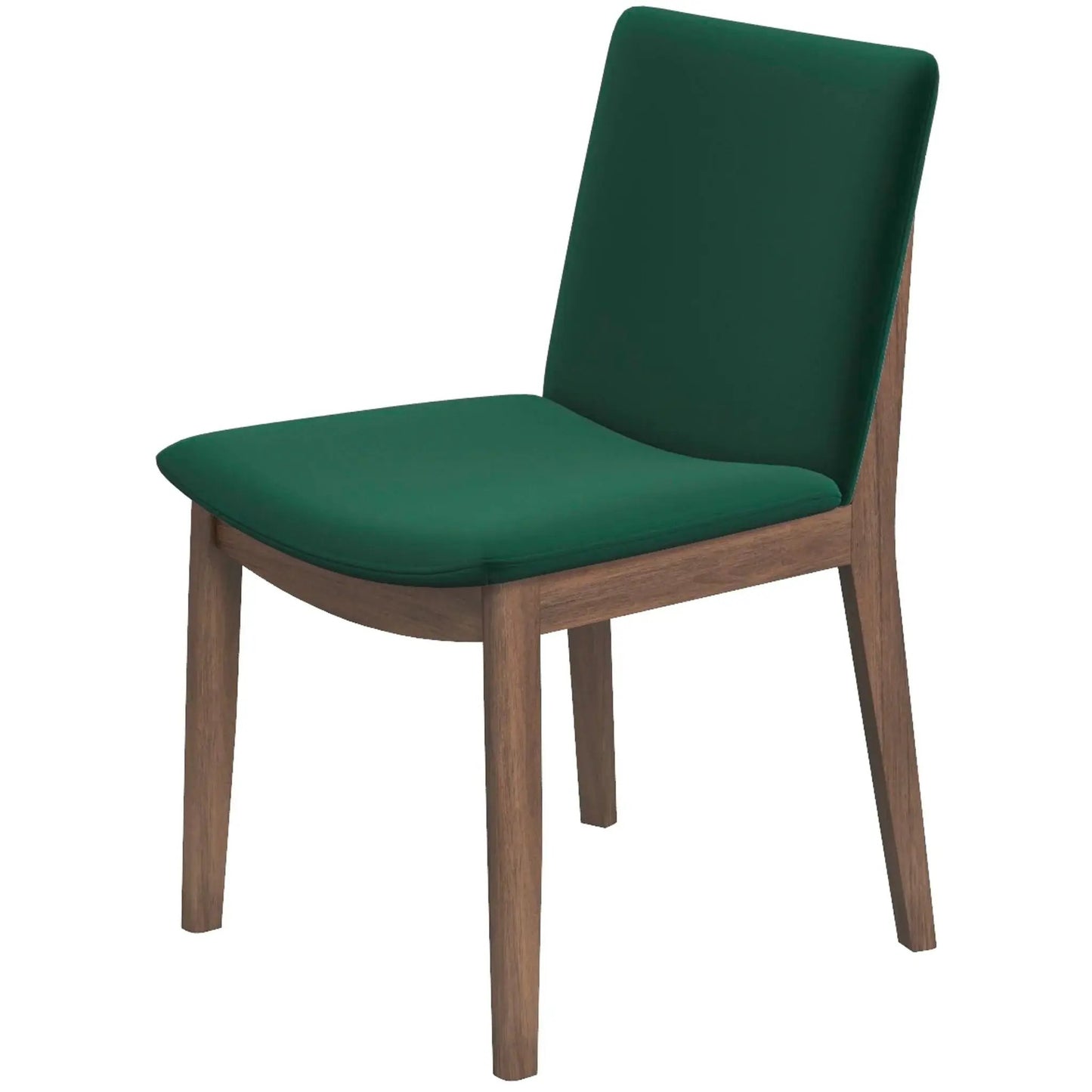 Mid Century Modern Solid Wood Dining Chair Set