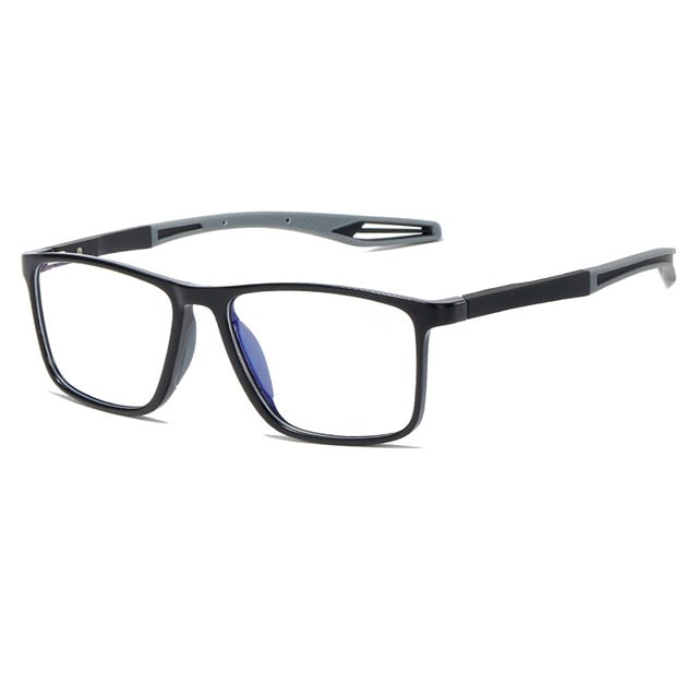 Titanium Progressive Reading Glasses, black rectangular eyeglasses by Moktan Sabai on Tampa Home & Garden Store