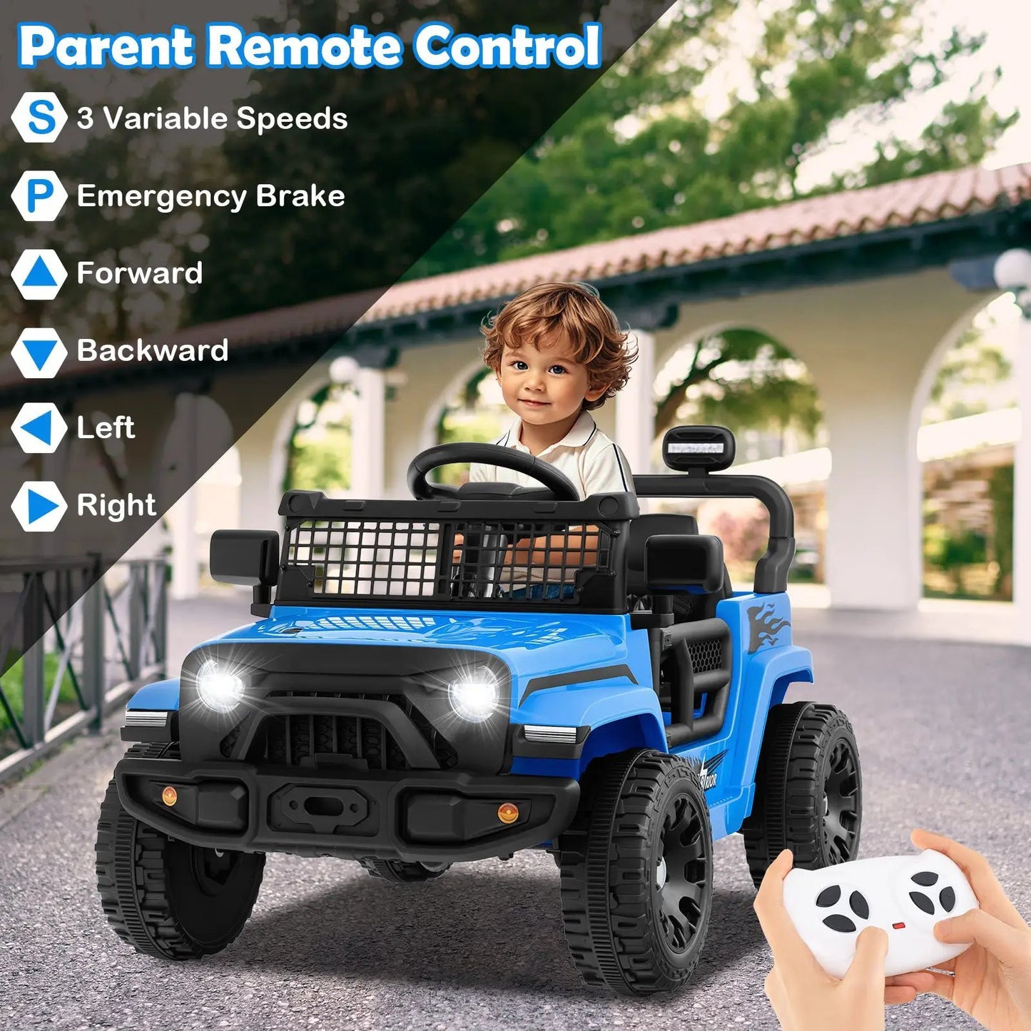 12V Kids Ride on Truck Battery Powered Vehicle