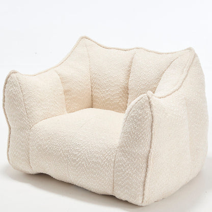 Comfortable Chenille Armchairs in beige with highly resilient foam on Tampa Home & Garden Store