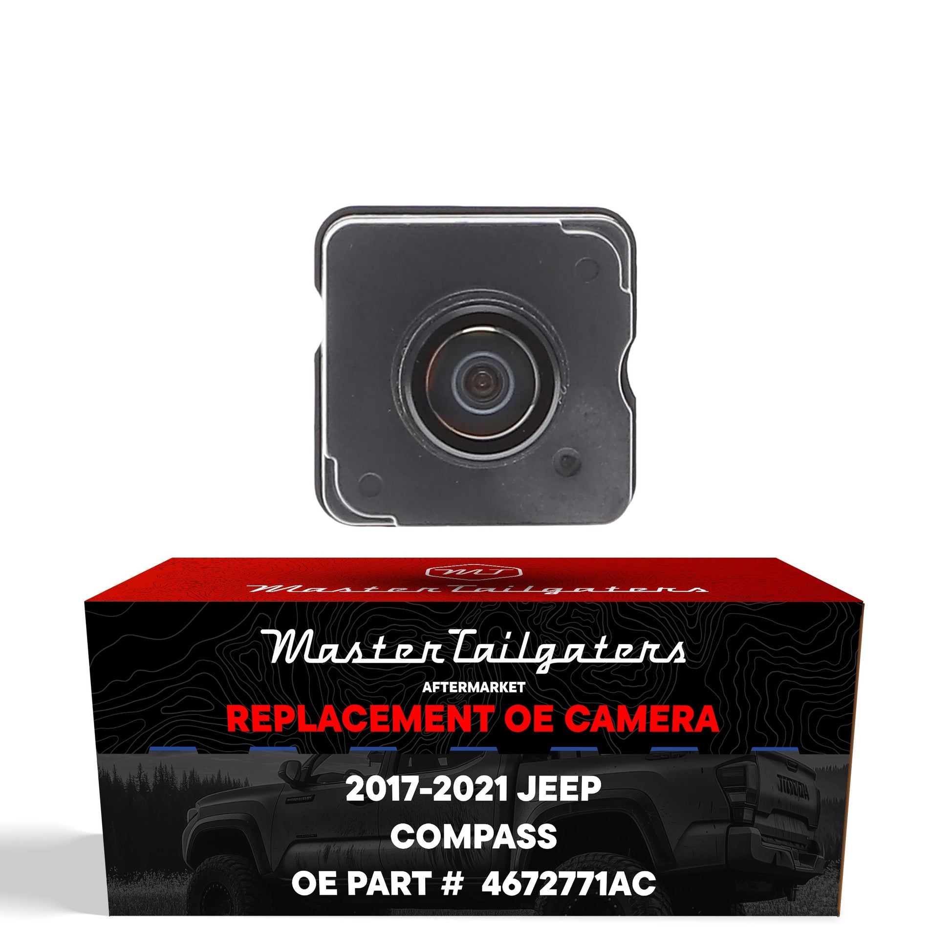 Master Tailgaters OEM backup camera for Jeep Compass 2017-2021, OE replacement 4672771AC on Tampa Home & Garden Store