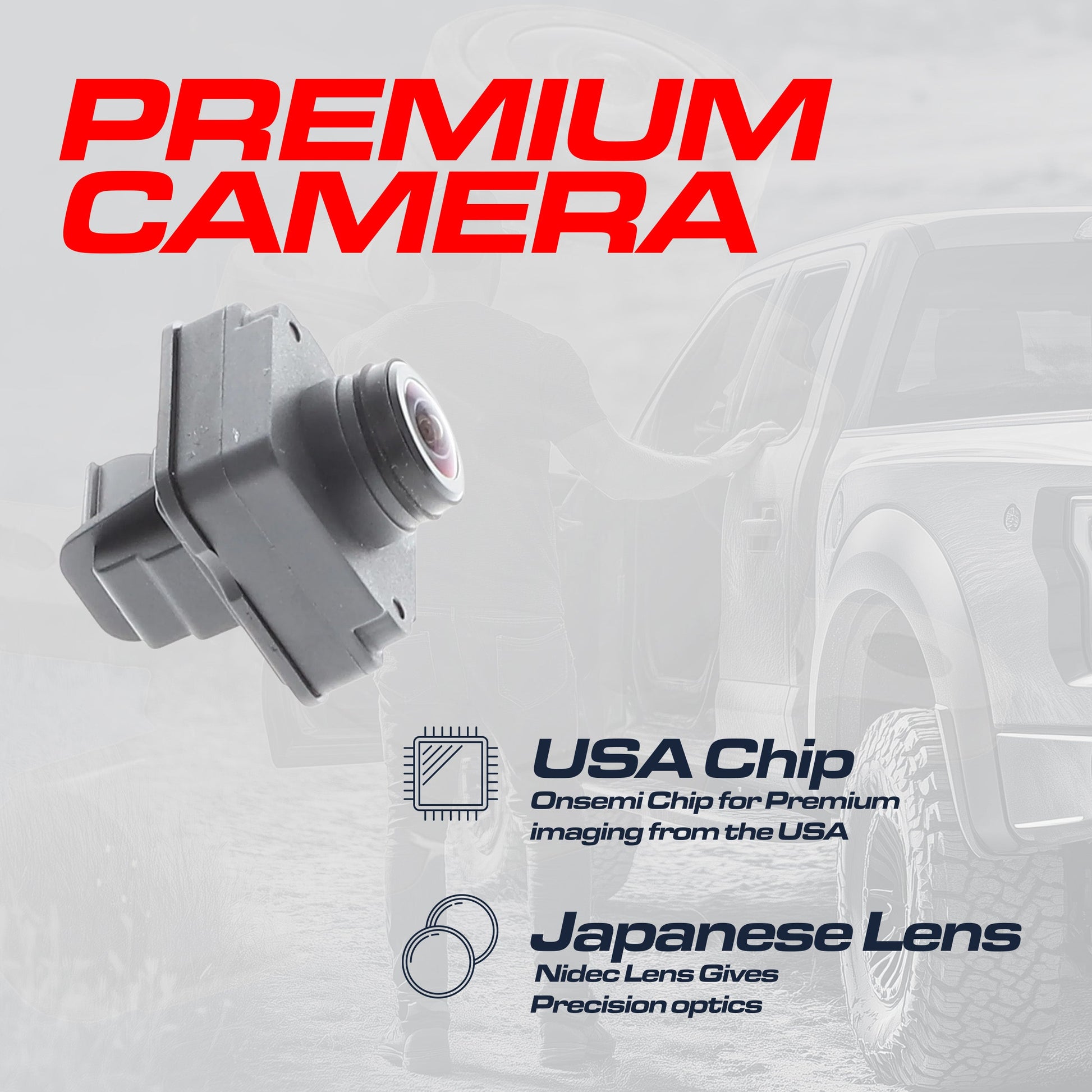 Master Tailgaters backup camera for Jeep Compass (2017-2021) OEM replacement on Tampa Home & Garden Store