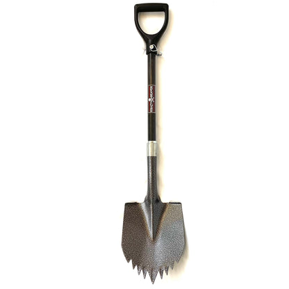Krazy Beaver Shovel with black handle and silver-vein head, serrated blade on Tampa Home & Garden Store