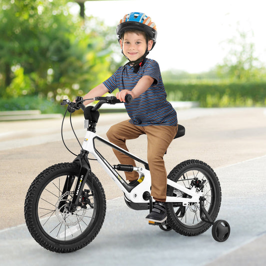 16 Inch Kids Bike Magnesium Alloy Bicycle Adjustable for Aged 4 to 7-16 inches - Tampa Home & Garden Store