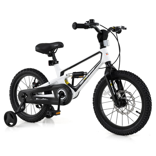 16 Inch Kids Bike Magnesium Alloy Bicycle Adjustable for Aged 4 to 7-16 inches - Tampa Home & Garden Store
