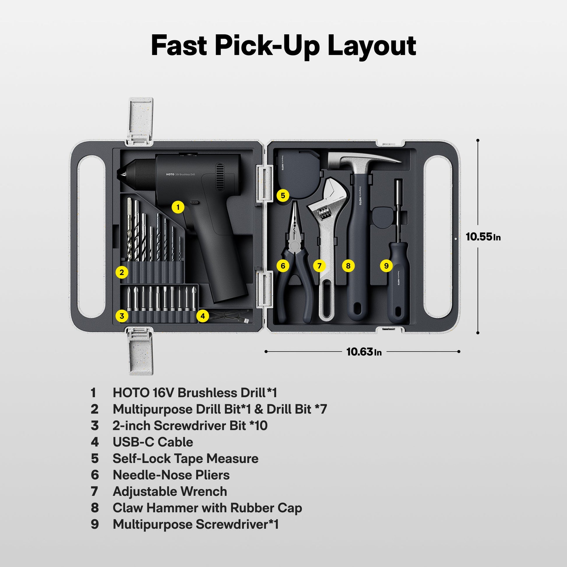 16V Brushless Drill Tool Kit - Tampa Home & Garden Store