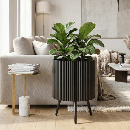20-Inch Raised Metal Planter With Stand Legs