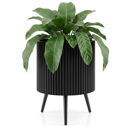 20-Inch Raised Metal Planter With Stand Legs