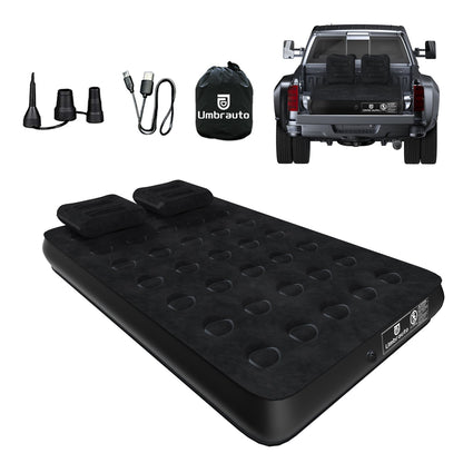 Umbrauto 5.5-6.5 ft truck bed air mattress with wireless pump and carry bag for pickup bed on Tampa Home & Garden Store