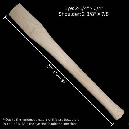 Cruiser Double Bit Axe Handle 20 Inch Premium