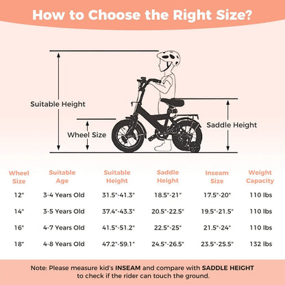 Kids Bike 12 To 18 Inch With Training Wheels Pink