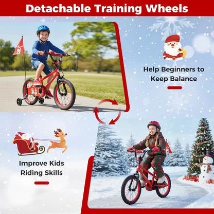 Kids Bike 12 to 18 Inch with Training Wheels