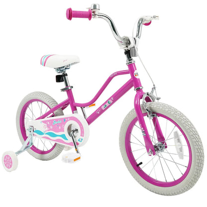 Kids Bike 12-18 Inch with Training Wheels Pink