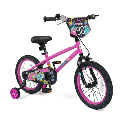 Kids Bike with Training Wheels 12 to 18 Inch Pink