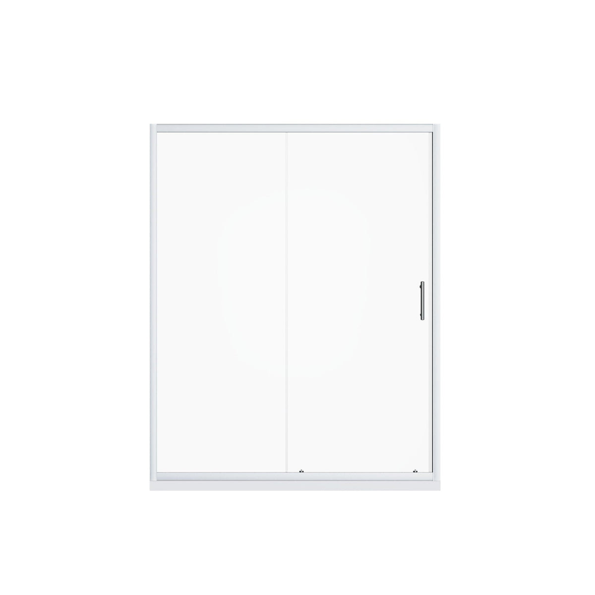 Pivot shower door with chrome frame and 1/4 in glass by HouseOfZazla, shower doors on Tampa Home & Garden Store