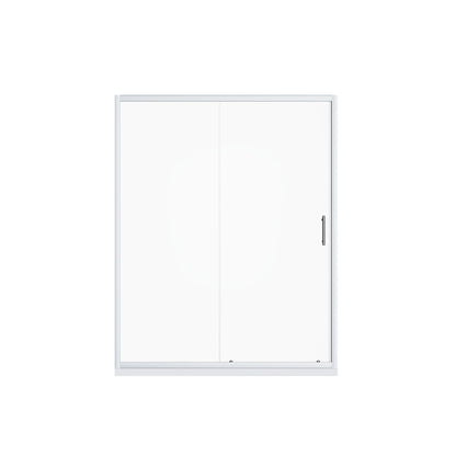 Pivot shower door with chrome frame and 1/4 in glass by HouseOfZazla, shower doors on Tampa Home & Garden Store