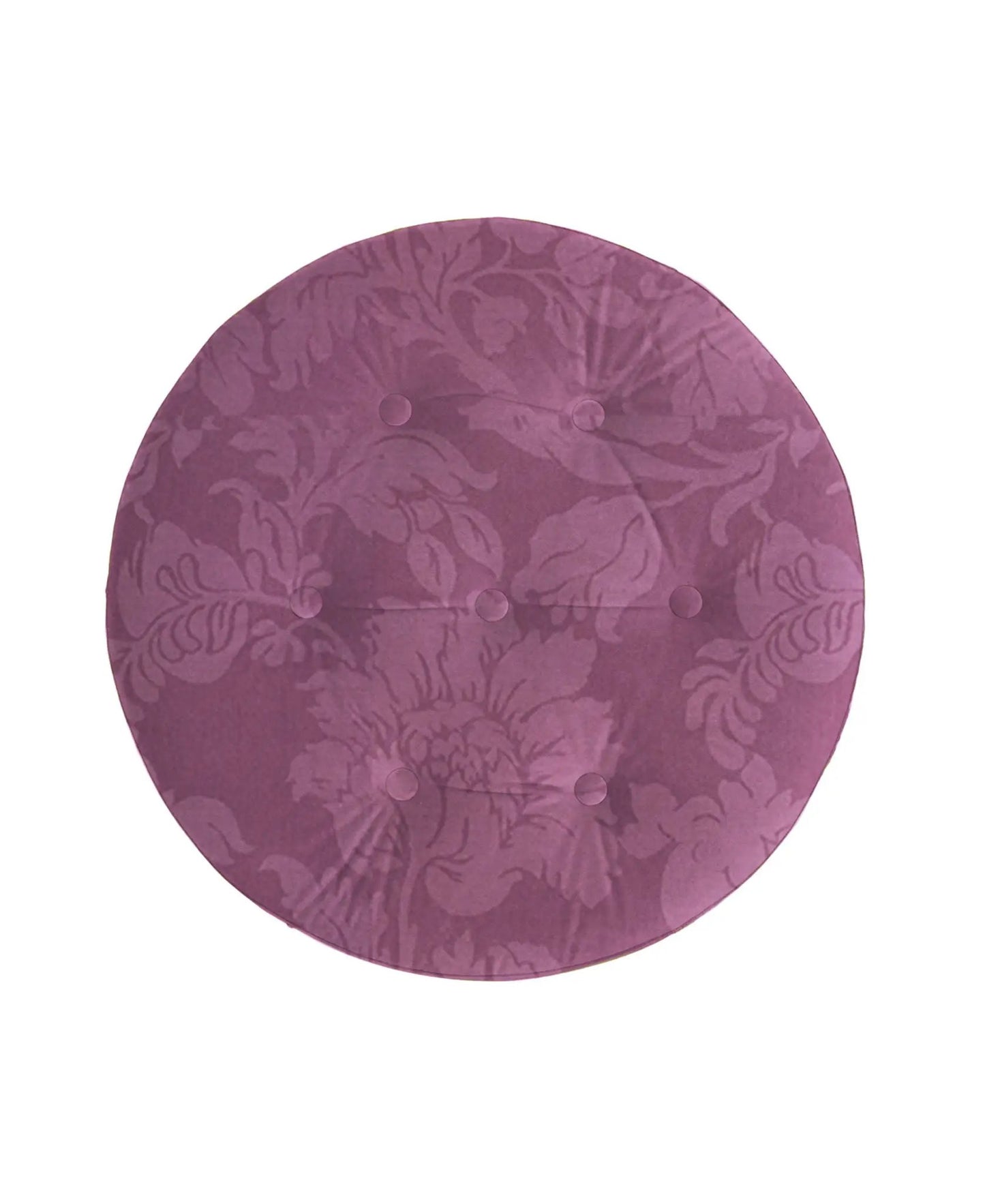 Yolanda Round Upholstered Ottoman for Living Room