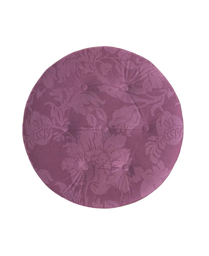 Yolanda Round Upholstered Ottoman for Living Room