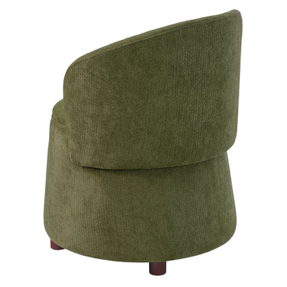 Green pet-friendly chair with hidden pet nook and convertible stool, olive textured upholstery on Tampa Home & Garden Store