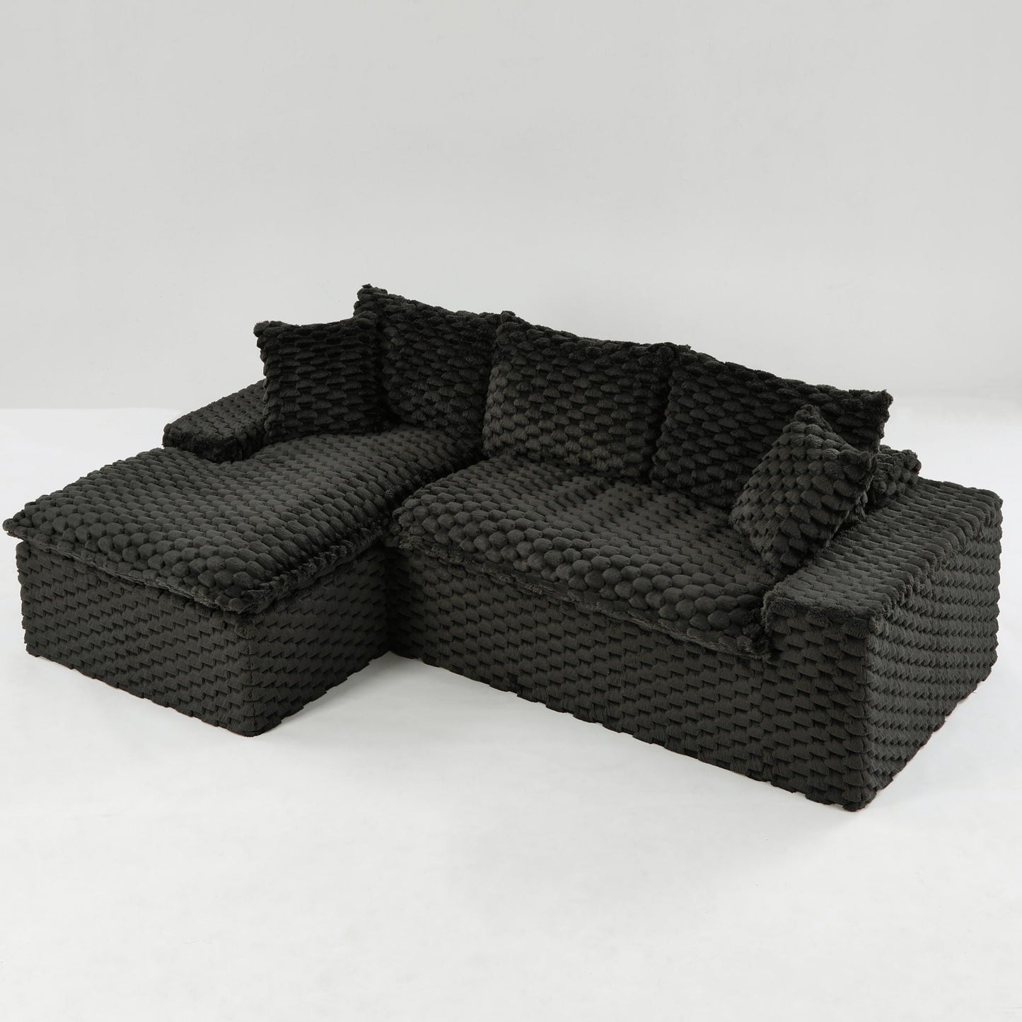 Modular Convertible Sofa and Twin Chaise Lounge